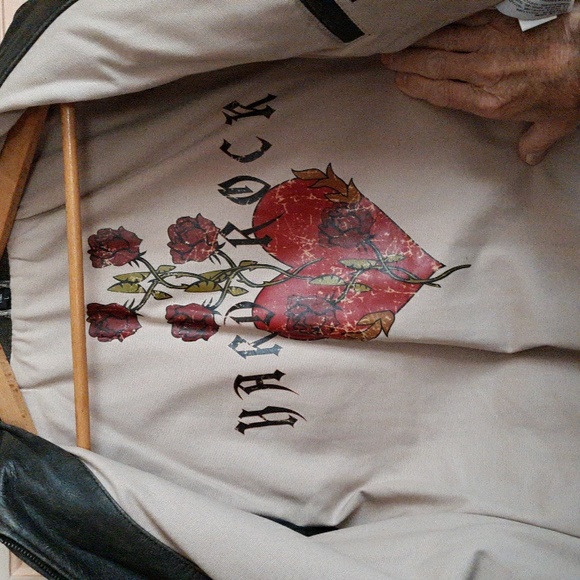 Hard rock cafe ladies leather jacket - Picture 3 of 4